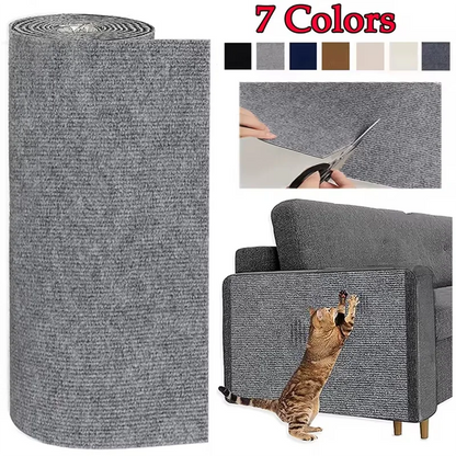 Self-Adhesive Carpet Cats Scratch Board Wall Anti Cat Scratch Sofa DIY